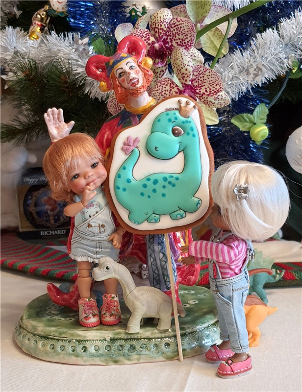 Динозаврики | Бэйбики Динозаврики — Куклы Meadow dolls (Медовушки): BJD (БЖД)