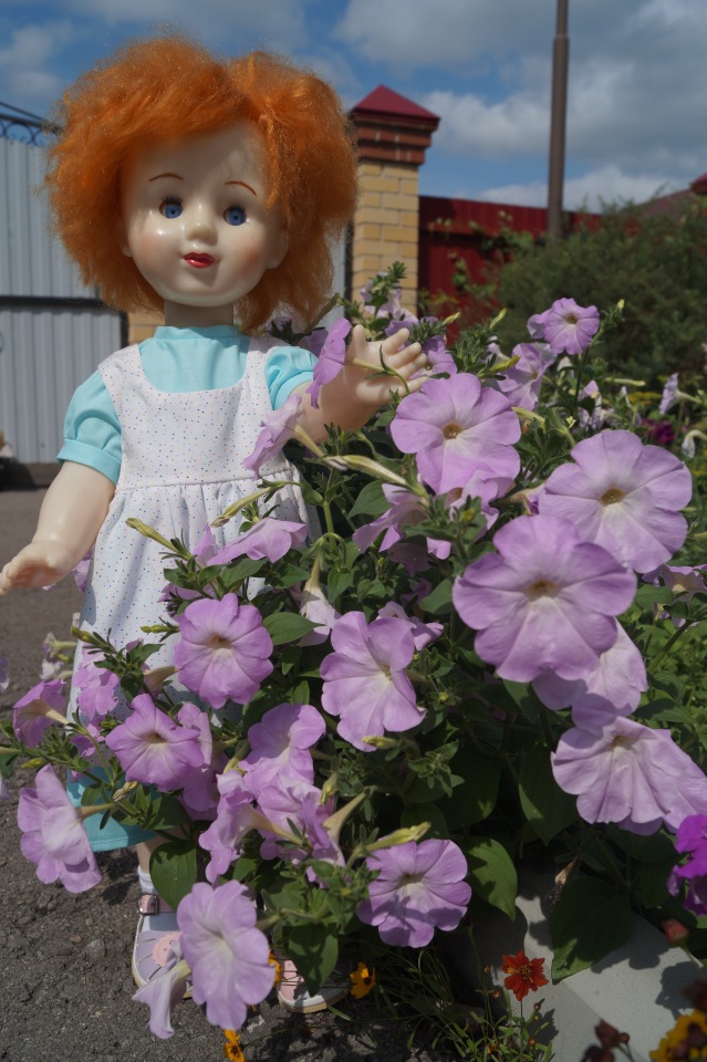 На день рождения Василисы я подарила новое платье