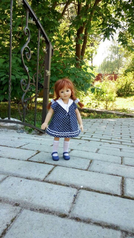 Наше лето. Коллекционная кукла Светочка Heidi Piusczok