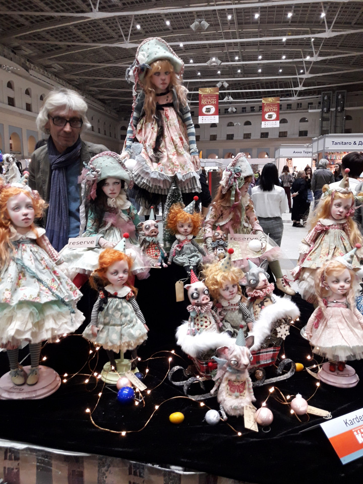 Искусство Куклы. Гостиный двор 2018. Выставку моими глазами - часть 2 (фото 7)