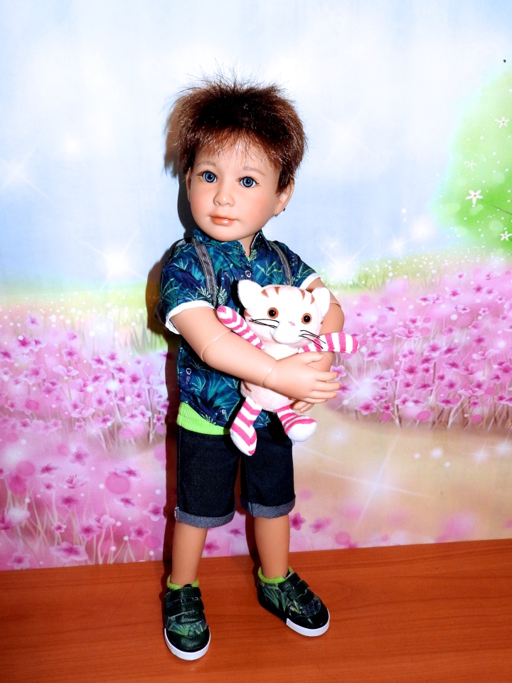 Давидка Kidz'n'Cats ООАК — Куклы Kidz'n'Cats (Соня Хартман): шарнирные 46 см