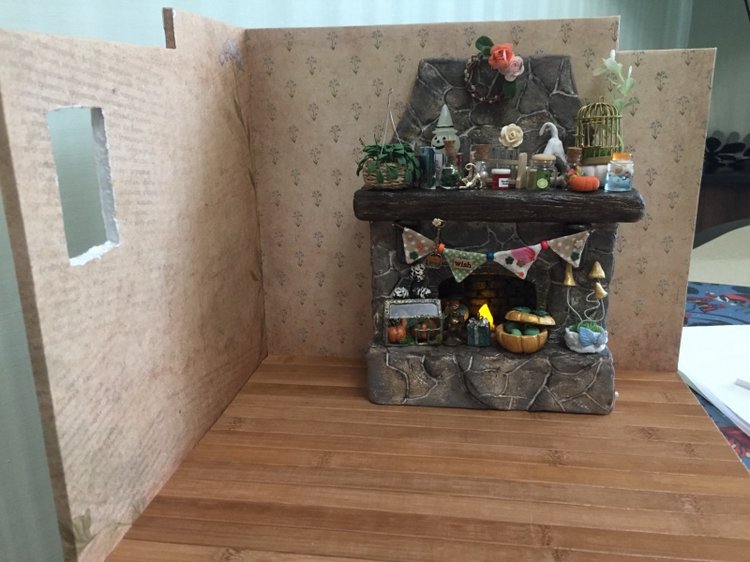 Строим каминный уголок — Мебель для кукол и домиков: фото