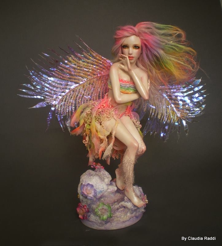 Claudia Raddi - OOAK Fairies & Art Dolls - Авторские скульптуры - 2