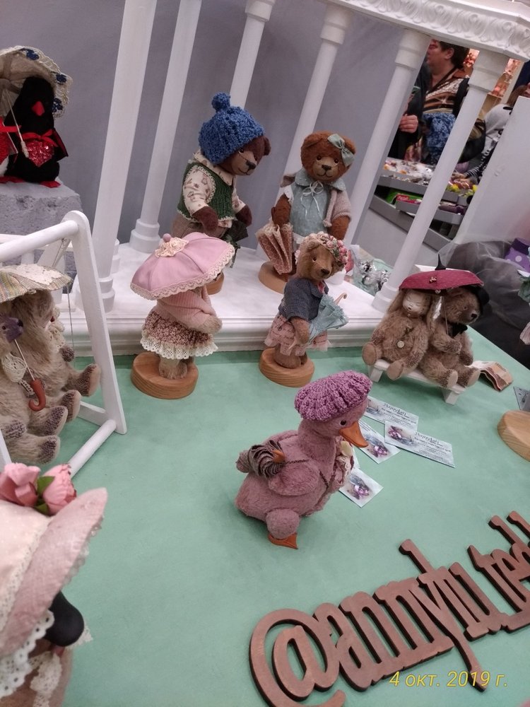 XV Международный Салон Авторских кукол на Тишинке моими глазами. Часть II