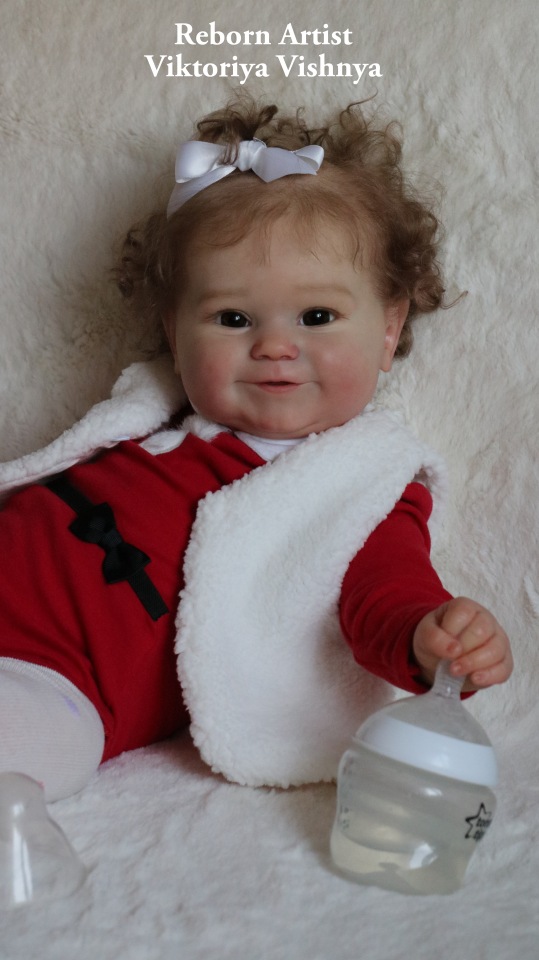 Моя Мэдди... Куколка реборн Виктории Вишни