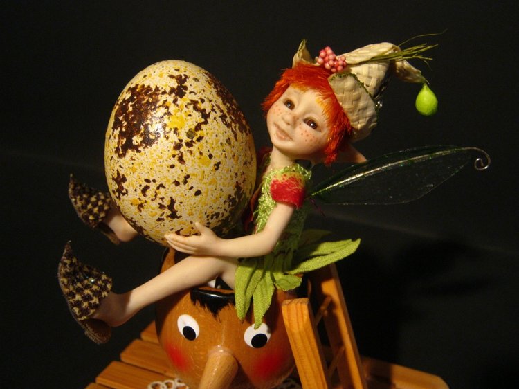 OOAK Creations Fairy - Dolls in Polymer Clay - Fimo by Paola Erriu - Авторские скульптуры из полимерной глины