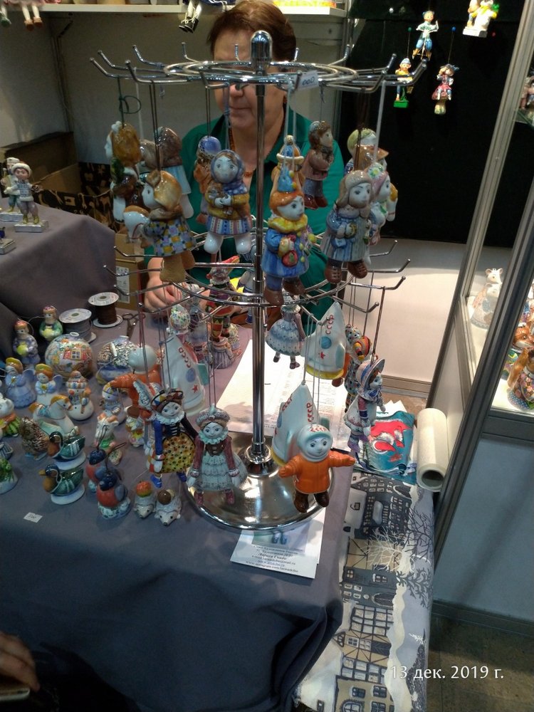 X Международная выставка "Искусство куклы" в Гостином дворе. Часть 2