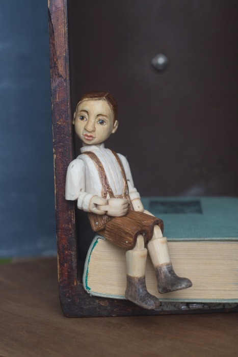 Володька — Авторские куклы из дерева (фото 3)