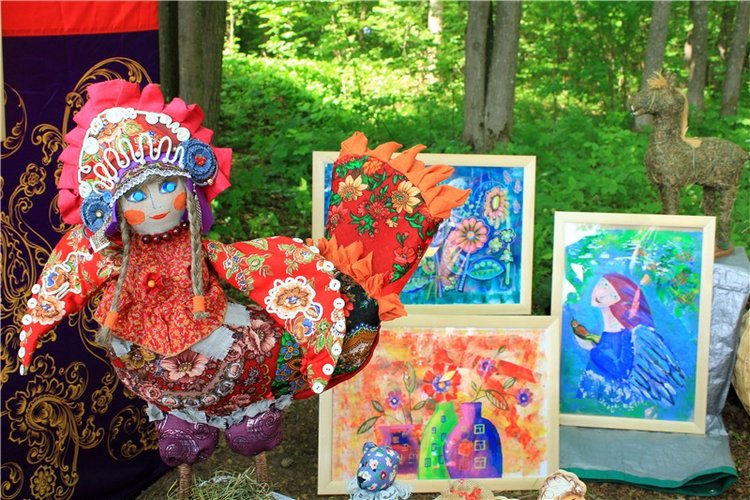 "Троицкие гуляния" в Василёво, 2019 год. Архитектурно-этнографический музей под открытым небом Василёво