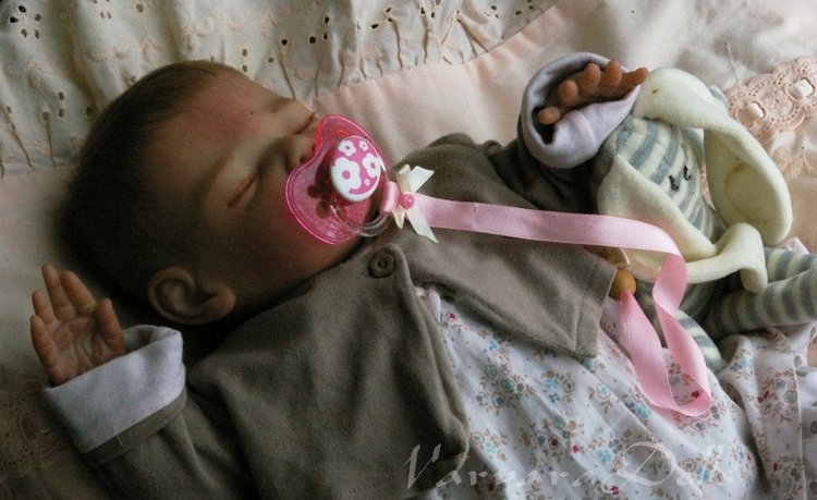 Прошивка волосиков — Куклы Реборн (Reborn): работы мастеров (фото 7)