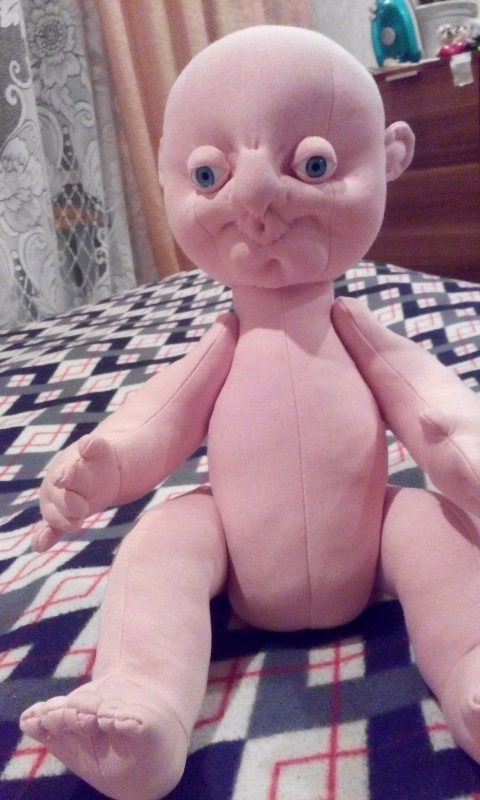 Мои авторские Пучеглазики, мягкие текстильные человечки (фото 4)