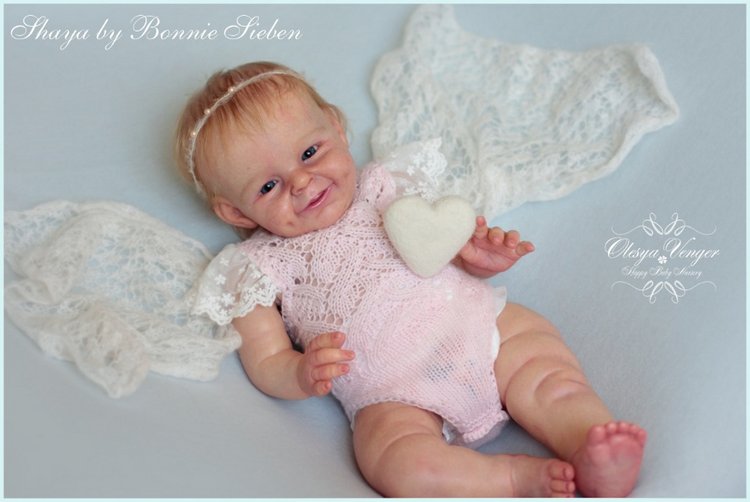 Прототип Shaya от скульптора Bonnie Sieben. Кукла реборн Олеси Венгер