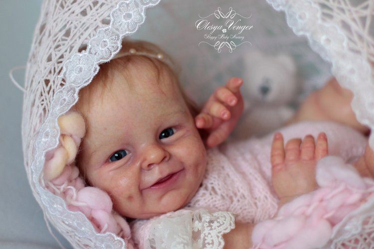 Прототип Shaya от скульптора Bonnie Sieben. Кукла реборн Олеси Венгер