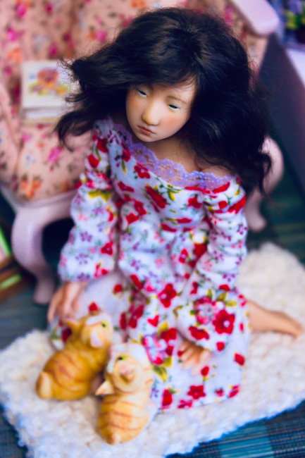 Лейсан. Авторская кукла "Наби" Юлии Решетниковой. Quiethousedoll