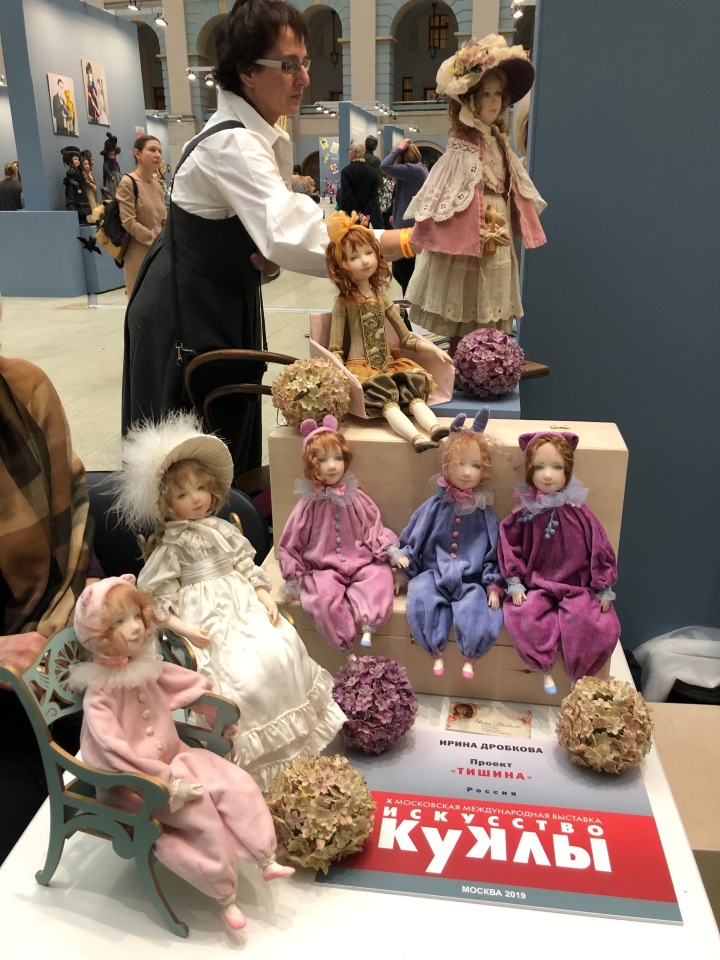 "Искусство куклы" 2019 - приглашаю прогуляться по выставке... ч.1