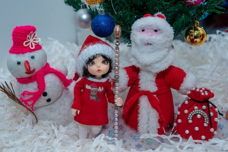 Новогодний эльф — Куклы Fairyland (ФэйриЛэнд): BJD (БЖД) (фото 4)