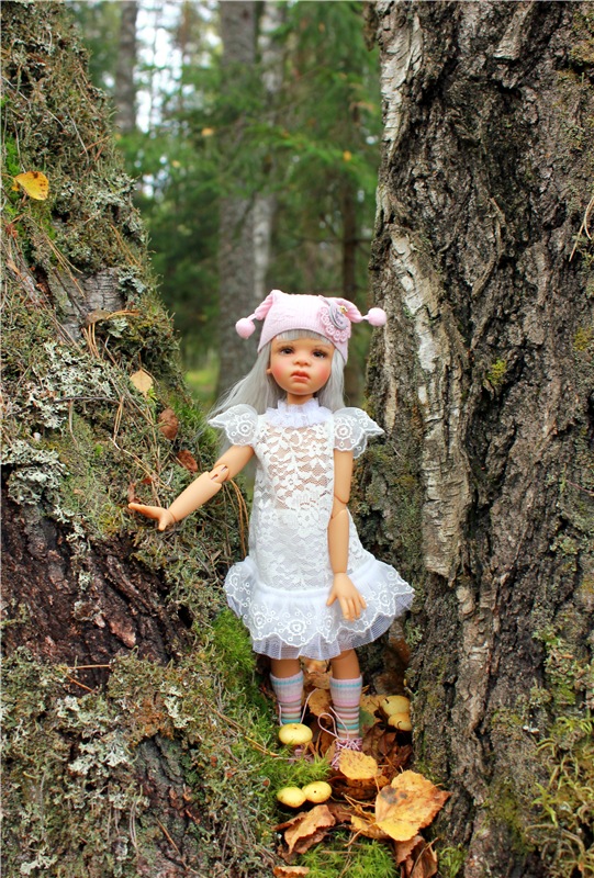 Имани. Прогулка в осенний лес. Mini Imani от Kaye Wiggs