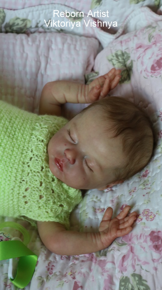 Далила... малышка реборн Виктории Вишни | Бэйбики Далила... малышка реборн Виктории Вишни