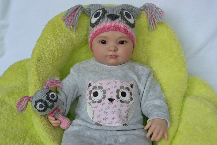 Кимбер, забавный совенок — Куклы Реборн (Reborn): работы мастеров (фото 4)
