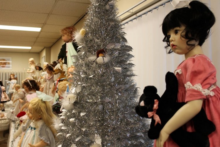 Наша зимняя встреча в магазине/клубе коллекционных кукол в Голландии