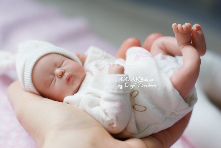 Стефания. Младенец ООАК Ольги Соколовой (фото 10)