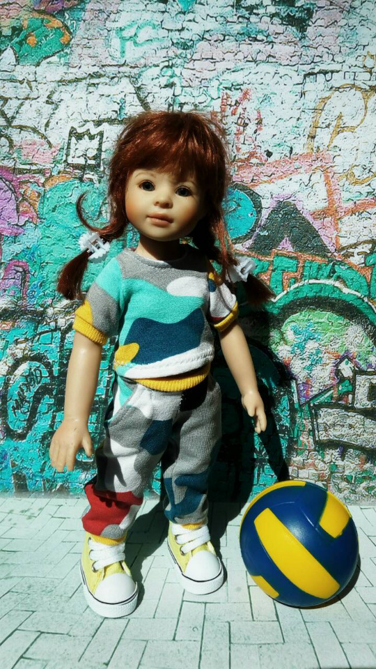 Наше лето. Коллекционная кукла Светочка Heidi Piusczok