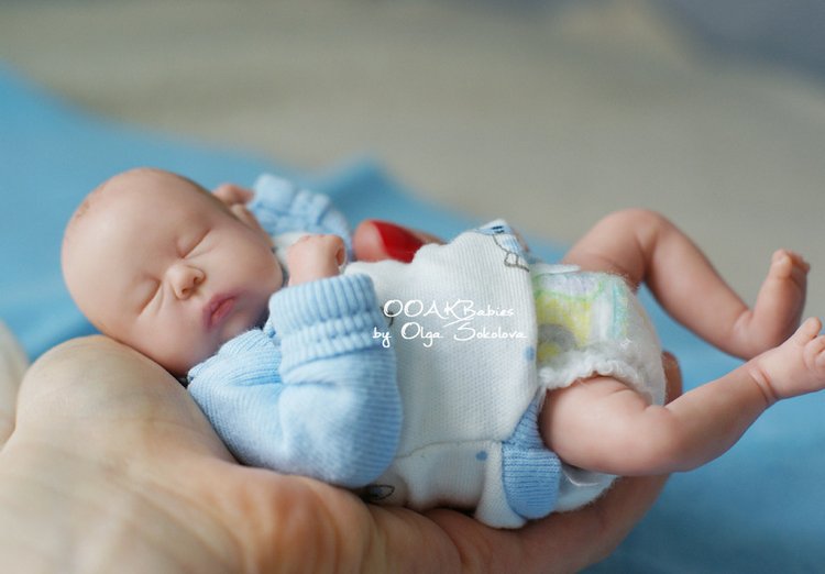 Лео. Младенец ООАК Ольги Соколовой (фото 7)