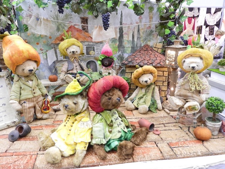 XV Международный осенний салон авторских кукол на Тишинке с 4 по 6 октября 2019 года в Москве - часть 3