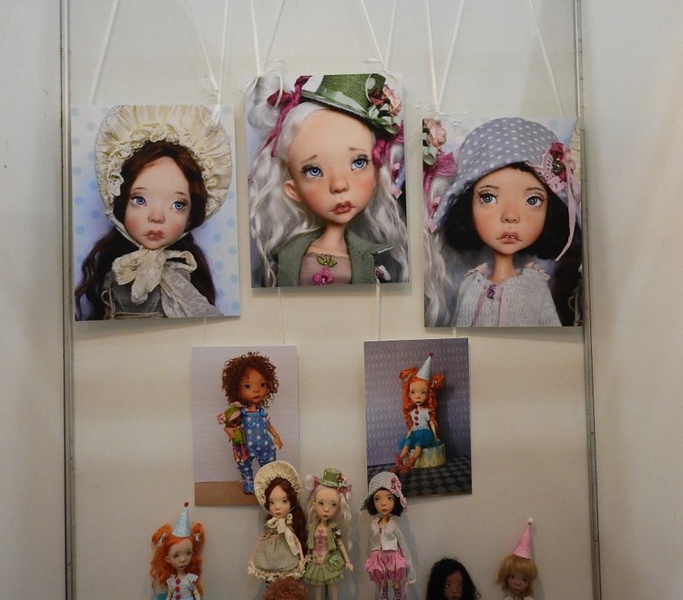 XV Международный осенний салон авторских кукол на Тишинке с 4 по 6 октября 2019 года в Москве - часть 1