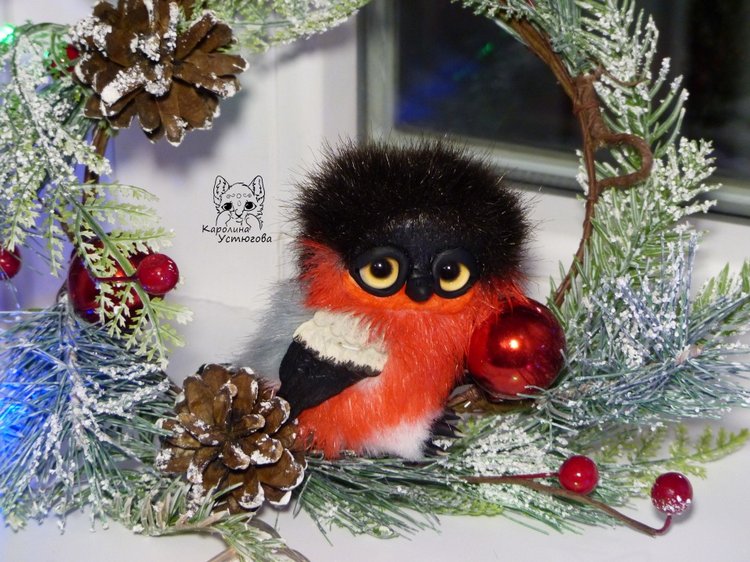 Снегири и новогоднее настроение