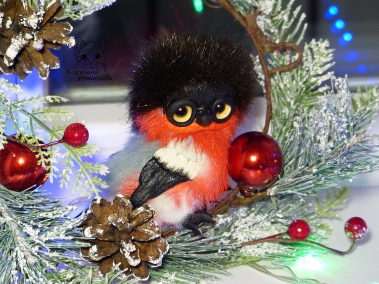 Снегири и новогоднее настроение