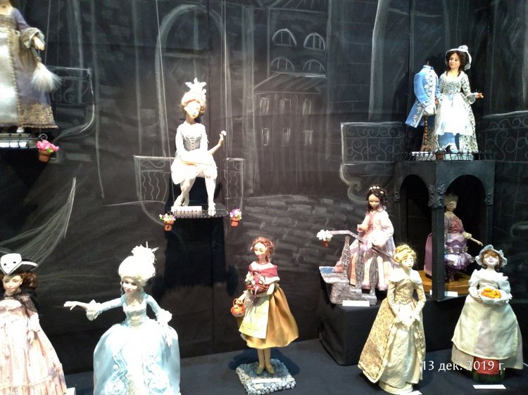 X Международная выставка "Искусство куклы" в Гостином дворе. Часть 2