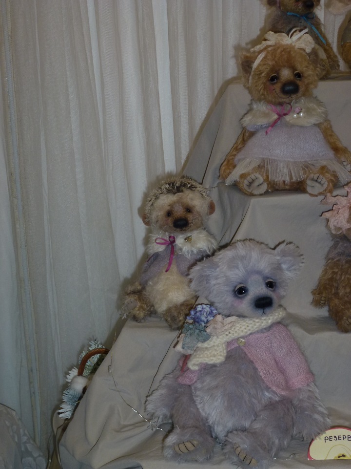 XI Московская международная выставка мишек Teddy - Ёжики