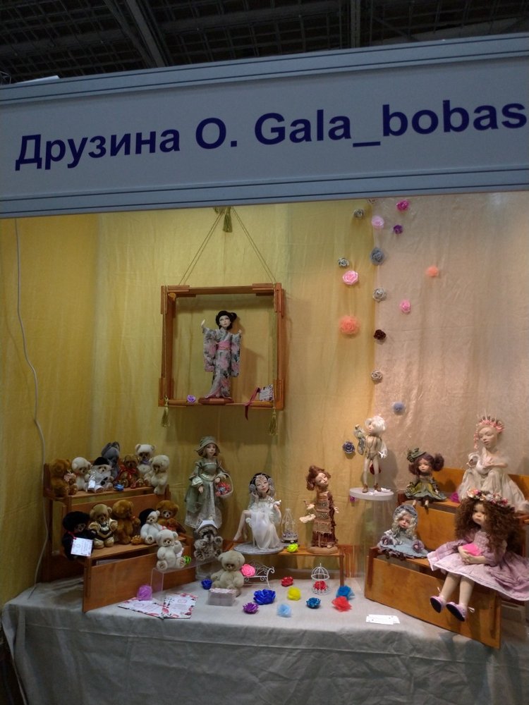 X Международная выставка "Искусство куклы" в Гостином дворе. Часть 2
