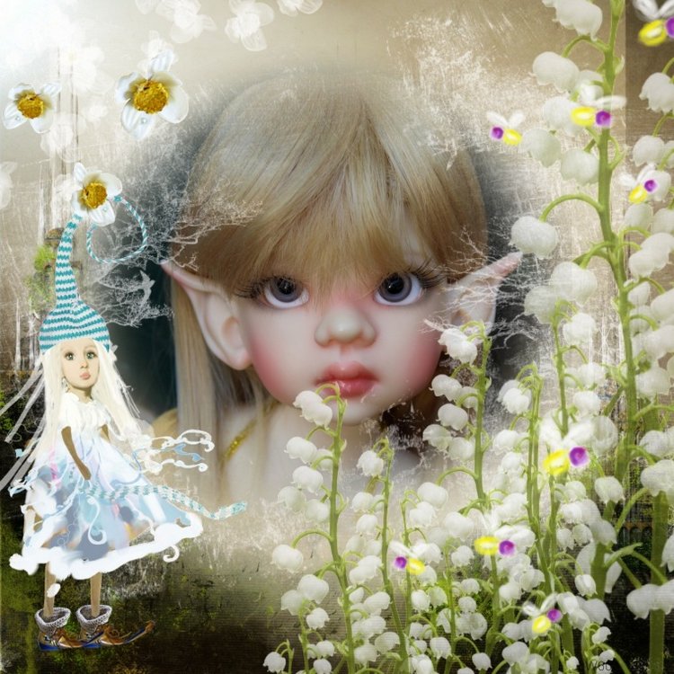 Талисса в Волшебном лесу — Куклы Kaye Wiggs (Кайе Виггс): авторские BJD (БЖД) (фото 7)