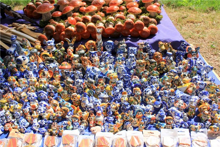 "Троицкие гуляния" в Василёво, 2019 год, продолжение. Архитектурно-этнографический музей под открытым небом Василёво