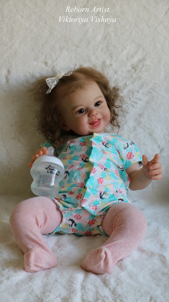 Малышка Хулиганка... куколка реборн Виктории Вишни