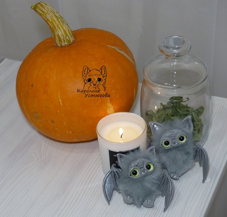 Летучие мышки летят на хеллоуин (фото 3)