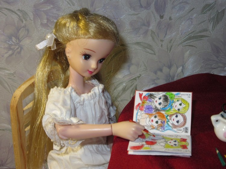 Ода бабушке — Куклы Takara Tomy (Такара): Licca (Ликка)