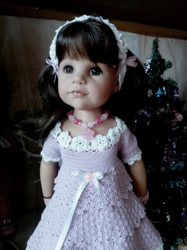 Платьице для Готц — Одежда и обувь для кукол своими руками: фото (фото 7)