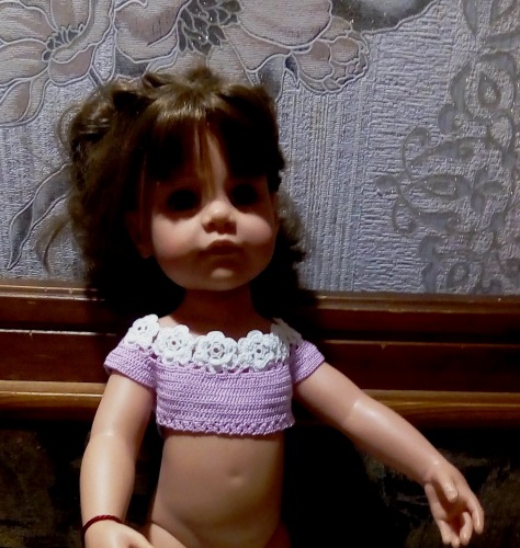 Платьице для Готц — Одежда и обувь для кукол своими руками: фото (фото 3)