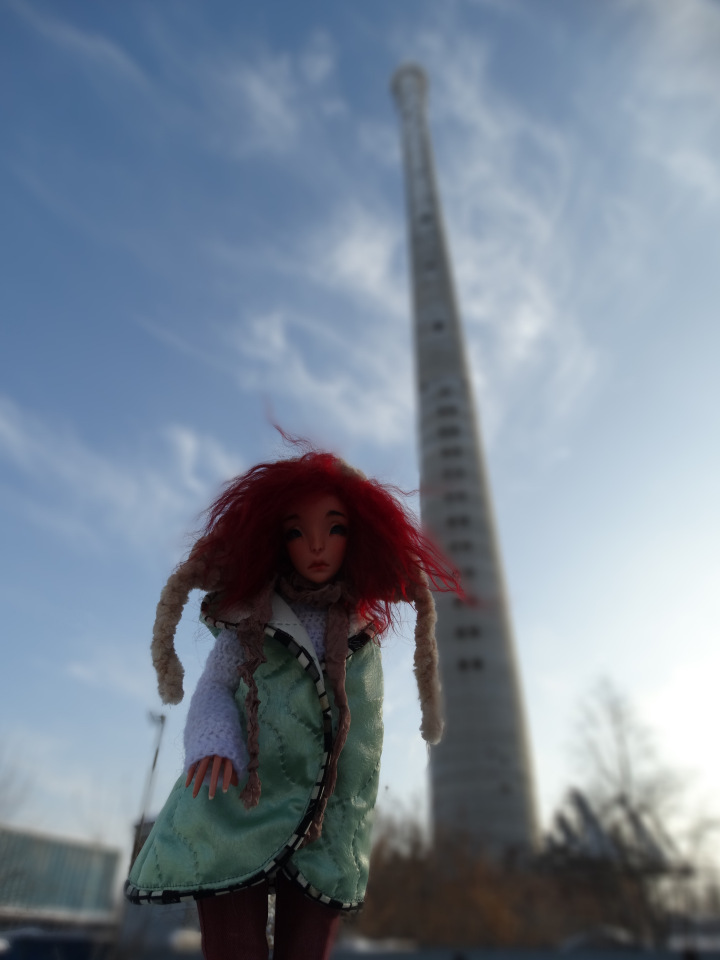 Котина прогулка. Про нашу телебашню (фото 2)