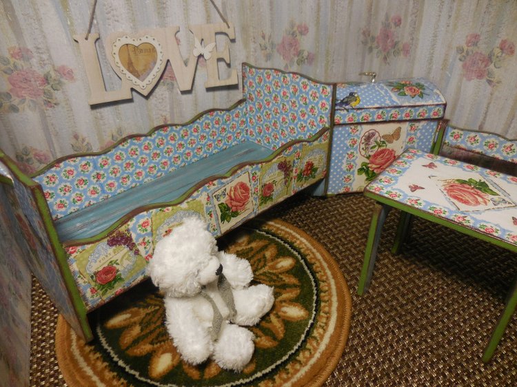 Доброй ночи, малыши, или кроватки в кукольном хозяйстве (фото 5)