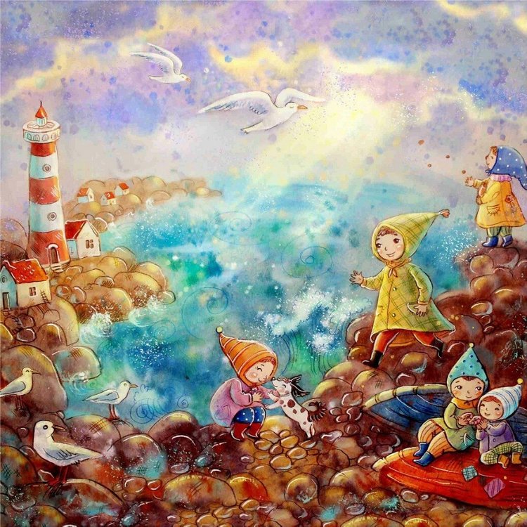 Волшебные иллюстрации — Интересное обо всем: поздравления