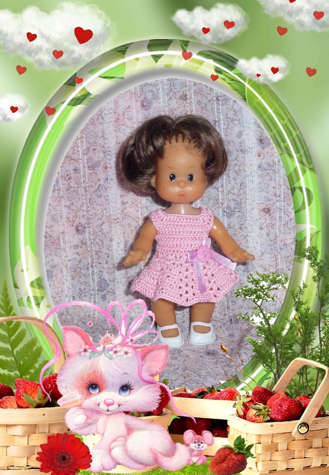 Мои куколки SCHALKAU и коллекция вязаных нарядов