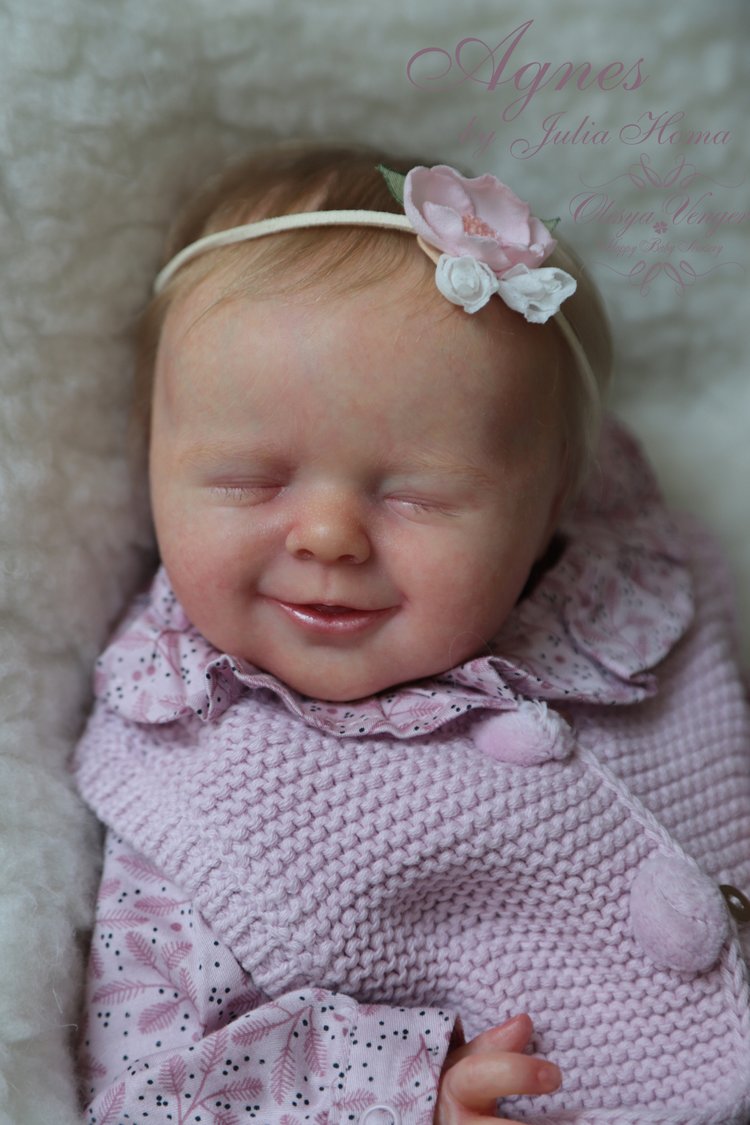Мой милый ангел Агнес от Юлии Хома. Кукла реборн Олеси Венгер