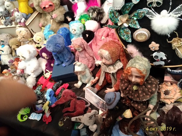 XV Международный Салон Авторских кукол на Тишинке моими глазами. Часть III, завершающая