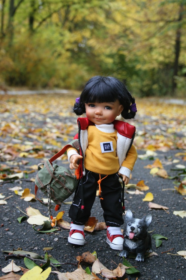 Осень и Бейли — Куклы Meadow dolls (Медовушки): BJD (БЖД) (фото 5)