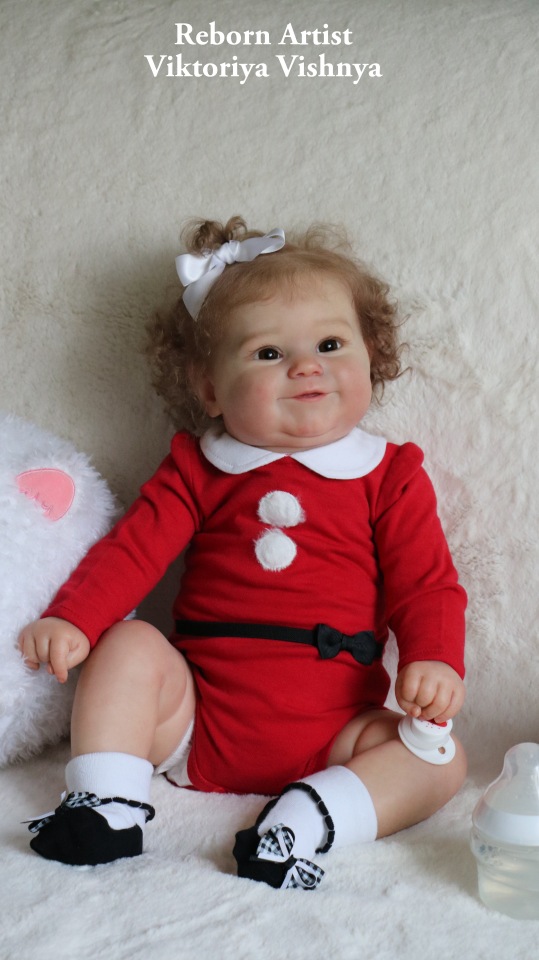 Моя Мэдди... Куколка реборн Виктории Вишни