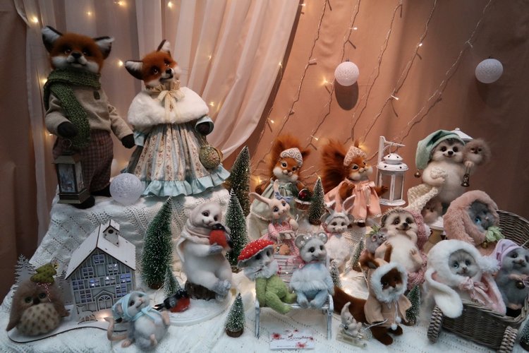 Выставка в Гостином дворе декабрь 2019. Искусство куклы X